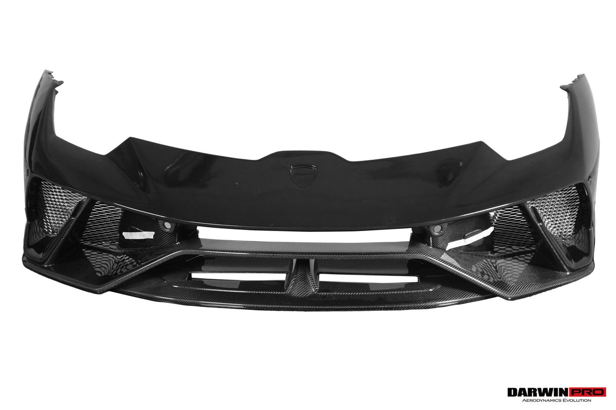 2015-2025 Lamborghini Huracan LP610 & LP580 & EVO & Tecnica Performante Style Partial Carbon Front Bumper