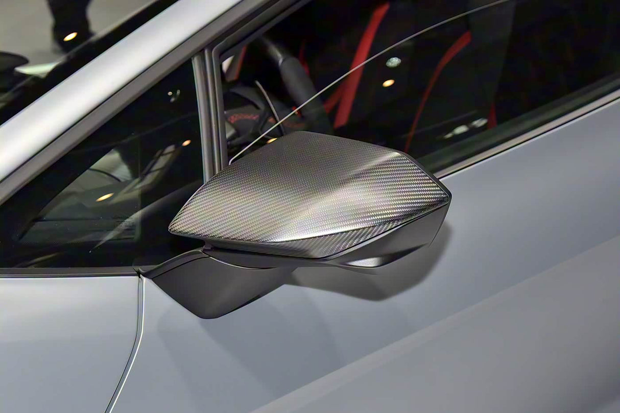 2023-UP Lamborghini Revuelto OE Style Autoclave Carbon Fiber Mirror Housing Repalcement