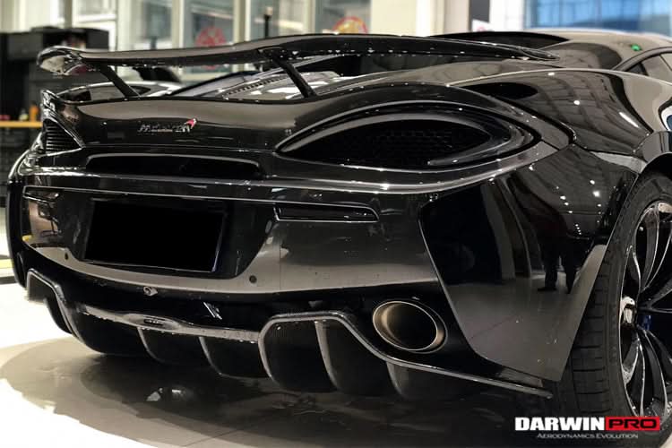 2015-2020 McLaren 540c 570s 570gt Rear Diffuser