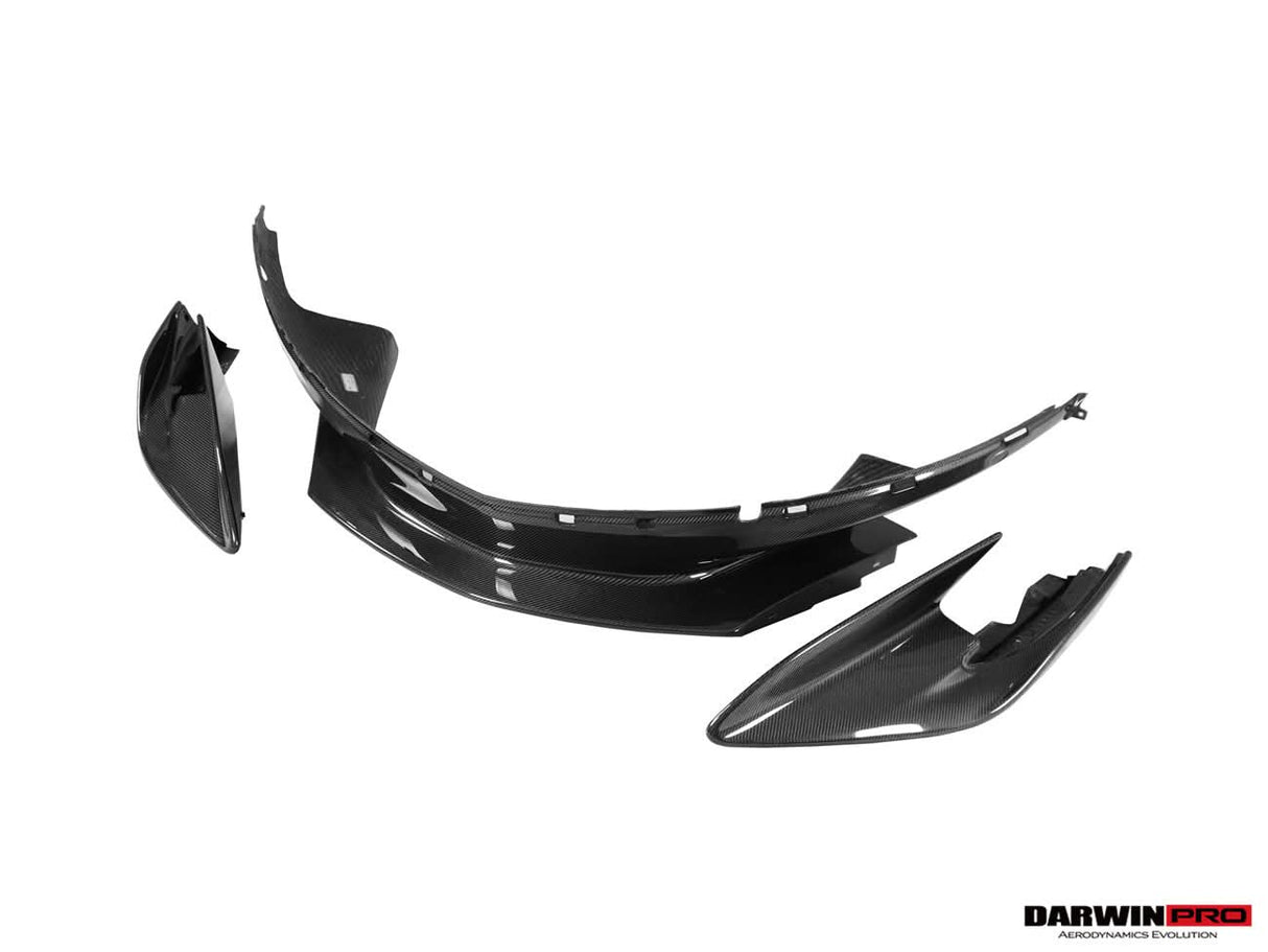DarwinPRO 2018-2021 McLaren 600lt Carbon Fiber Front Bumper Lip