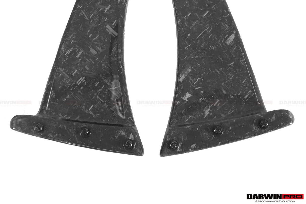2018-2021 McLaren 600lt Carbon Fiber Rear Bumper Side Canards