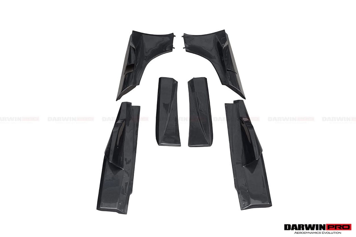 DarwinPRO 2011-2017 McLaren 650S & 12C BKSS Style Side Skirts
