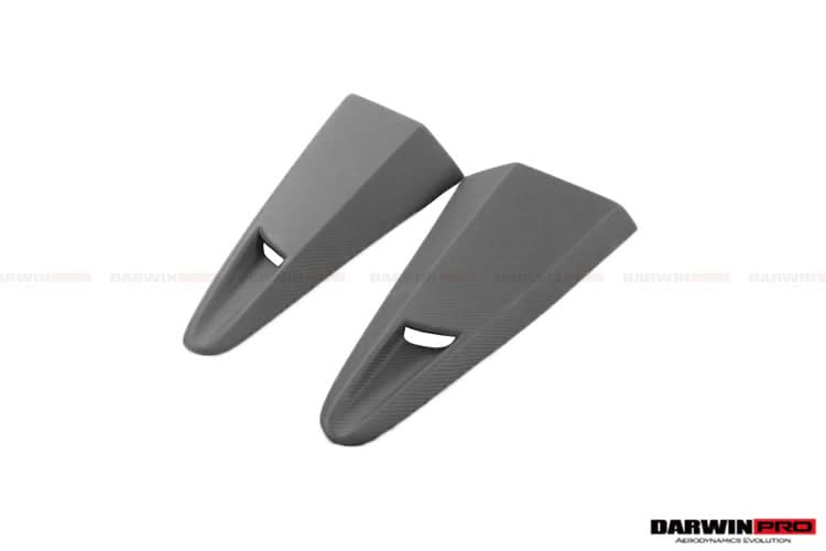 2011-2017 McLaren 650s & 12C BKSS Style Carbon Fiber Quarter Window Scoops