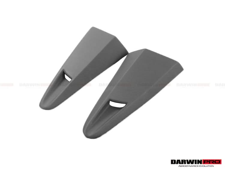 2011-2017 McLaren 650s & 12C BKSS Style Carbon Fiber Quarter Window Scoops