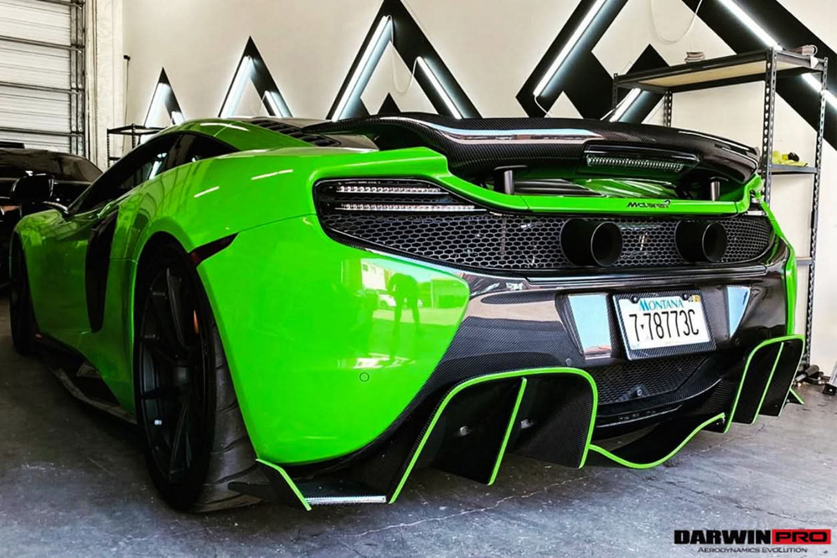 2014-2017 McLaren 650s Carbon Fiber Rear Bumper