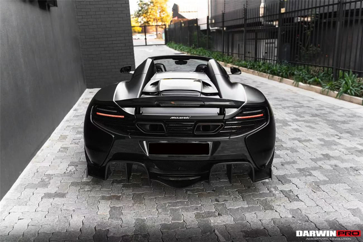 2014-2017 McLaren 650s Carbon Fiber Rear Bumper