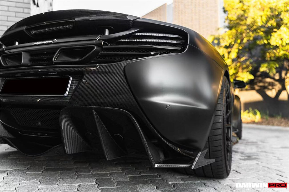 2014-2017 McLaren 650s Carbon Fiber Rear Bumper