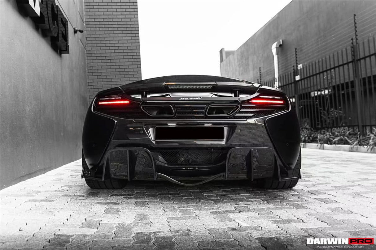 2014-2017 McLaren 650s Carbon Fiber Rear Bumper