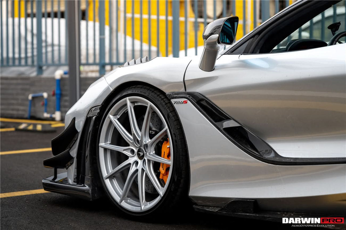 2017-2023 McLaren 720s Se²NWB Style Carbon Fiber Side Door Trims
