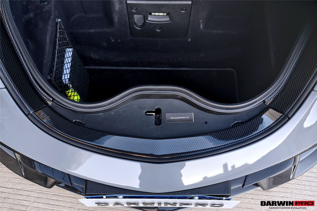 2019-UP McLaren GT OEM Style Autoclave Carbon Fiber Front Trunk Opening Surround Trim Set | Fits GT, GTS