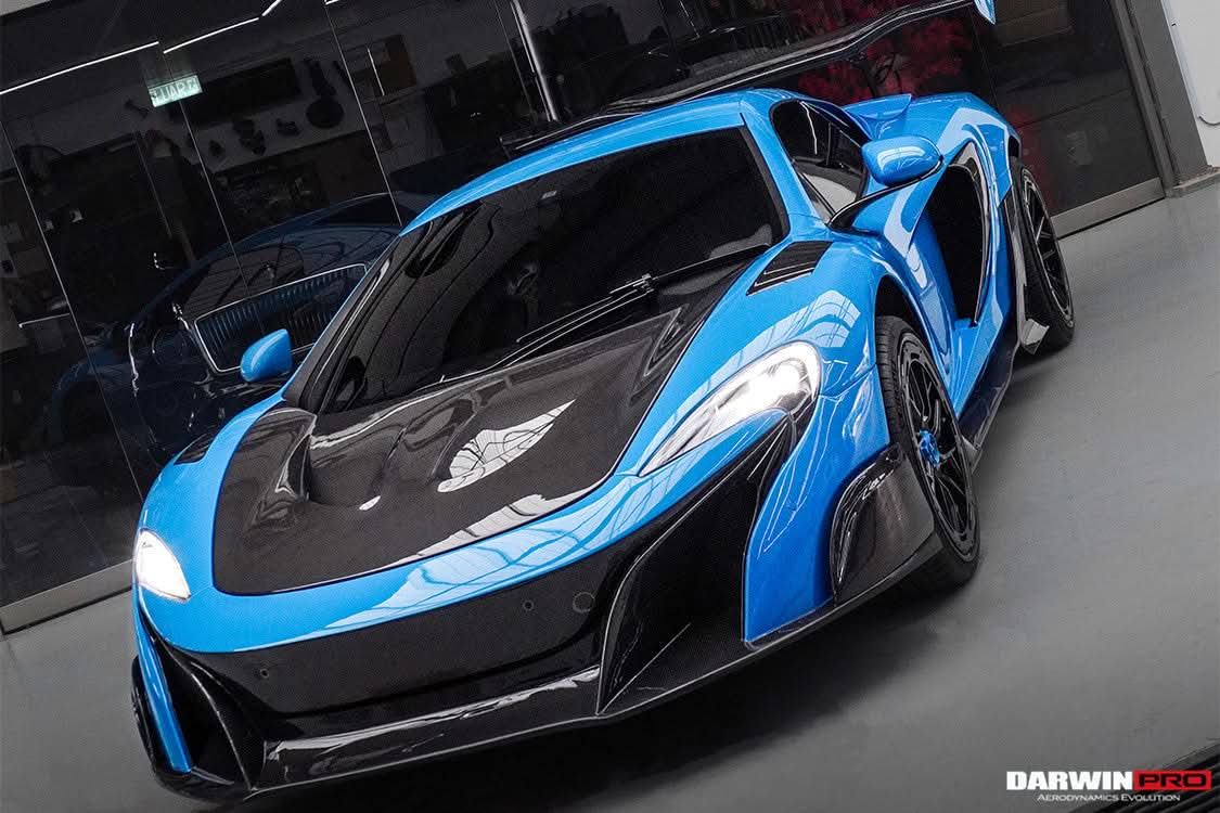 2014-2017 McLaren 650s Side Tuning Veins Intake Blades