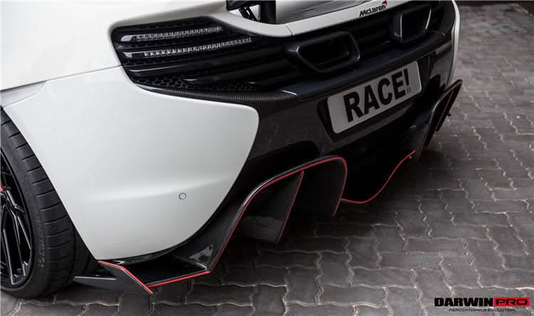 2011-2017 McLaren MP4 12C 650s BKSS Style Rear Diffuser