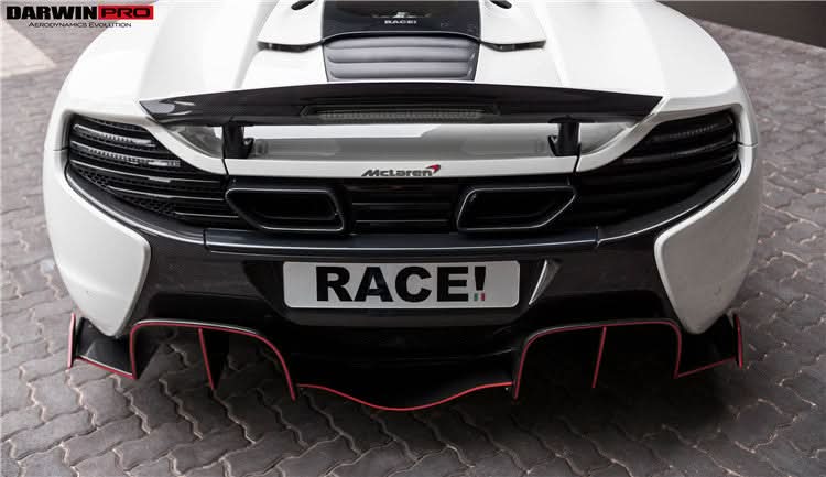 2011-2017 McLaren MP4 12C 650s BKSS Style Rear Diffuser
