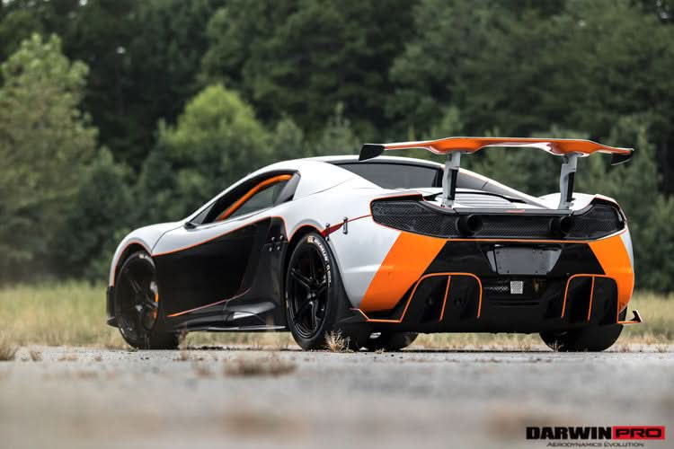 2011-2017 McLaren MP4 12C 650s BKSS Style Rear Diffuser