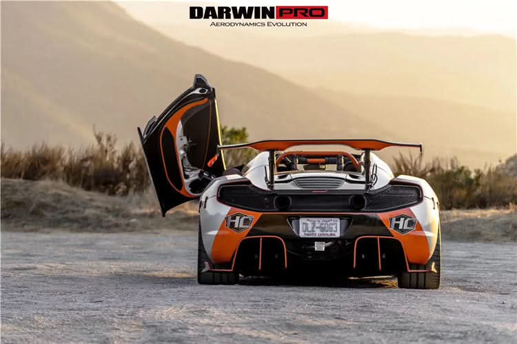 2011-2017 McLaren MP4 12C 650s BKSS Style Rear Diffuser