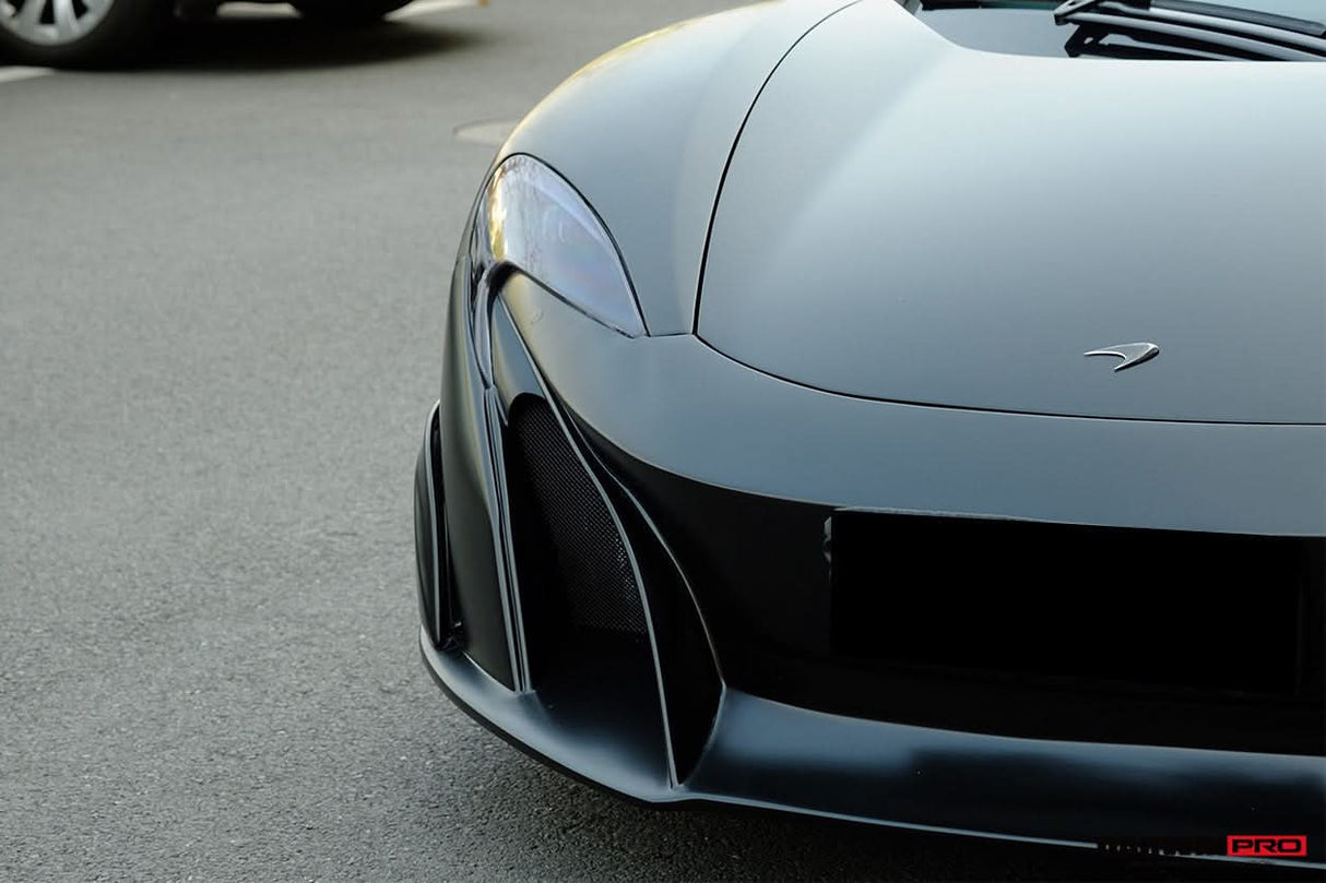 2011-2014 McLaren MP4 12C 675LT Style Front Bumper & Fender