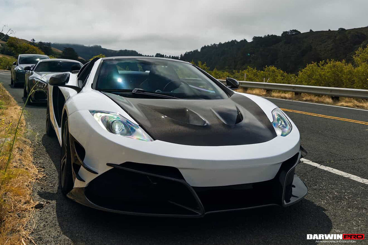 2011-2014 McLaren MP4 12C Rebel Performance Style Partial Carbon Fiber Full Body Kit