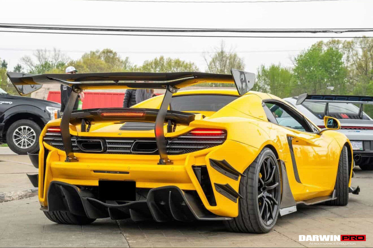 2011-2014 McLaren MP4 12C 650S Carbon Fiber Side Skirts - DarwinPRO (Rebel Performance Design)