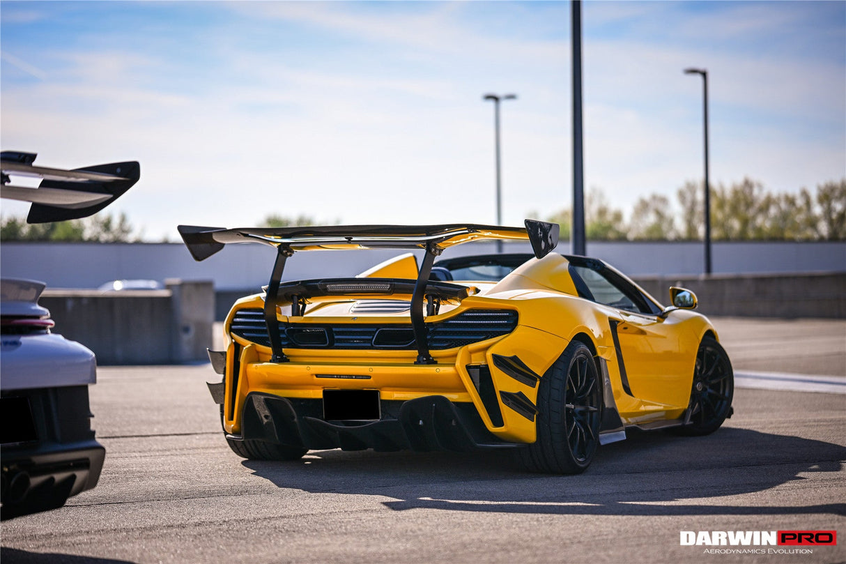 2011-2017 McLaren MP4 12C 650S Carbon Fiber Trunk Spoiler Wing - DarwinPRO (Rebel Performance Design)
