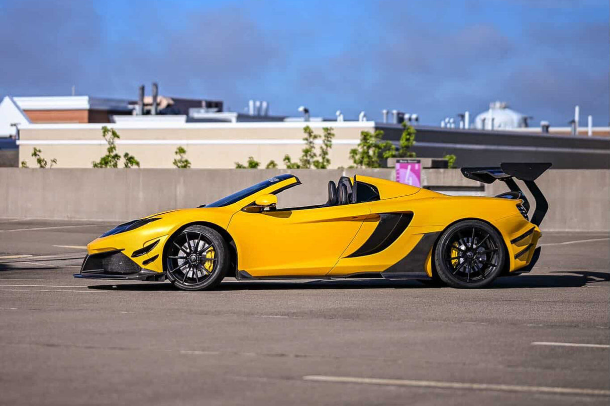 2011-2014 McLaren MP4 12C 650S Carbon Fiber Side Skirts - DarwinPRO (Rebel Performance Design)