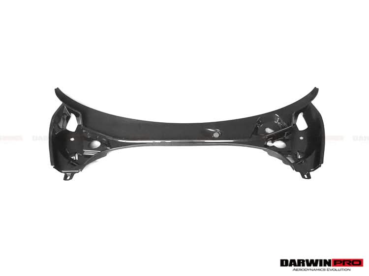 2015-2021 McLaren OEM Style Dry Carbon Fiber Carbon Fiber Front Trunk Opening Surround Trim Set | Fits 540C, 570S, 570GT, 600LT