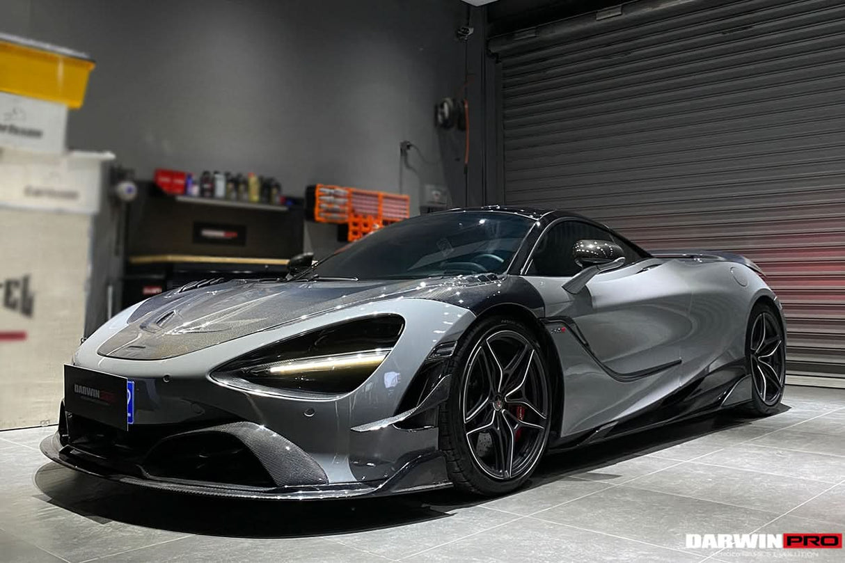 2017-UP McLaren Carbon Fiber Side Skirts DarwinPRO (Se²NWB Design) Fits 720s, 750s, Spider and Coupe