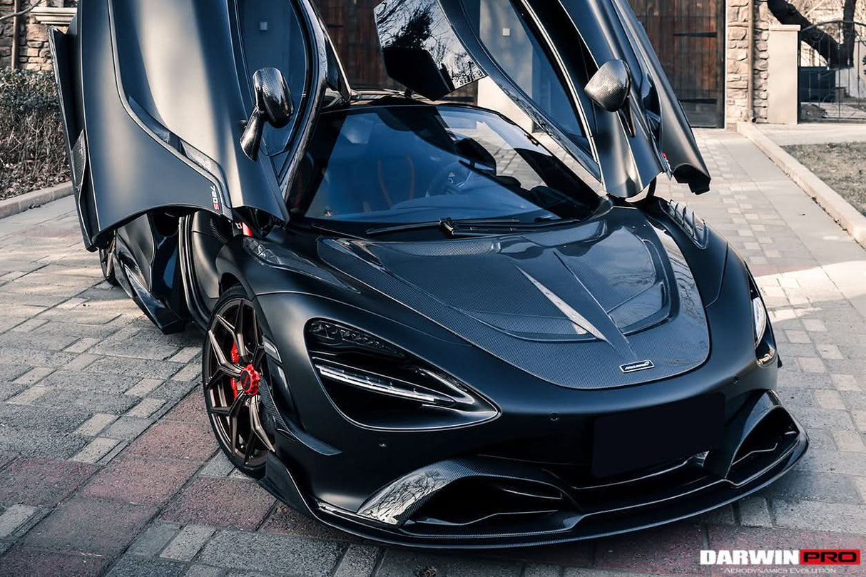 DarwinPRO 2017-2023 McLaren 720s & 765LT Coupe Se²NWB Style Carbon Fiber Fender