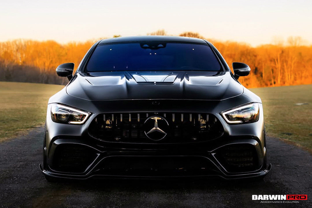 2019-2024 Mercedes Benz AMG GT 4Door Coupe X290 Carbon Fiber Hood DarwinPRO (iMP Design) Fits GT50, GT53, GT43, GT63, GT63S
