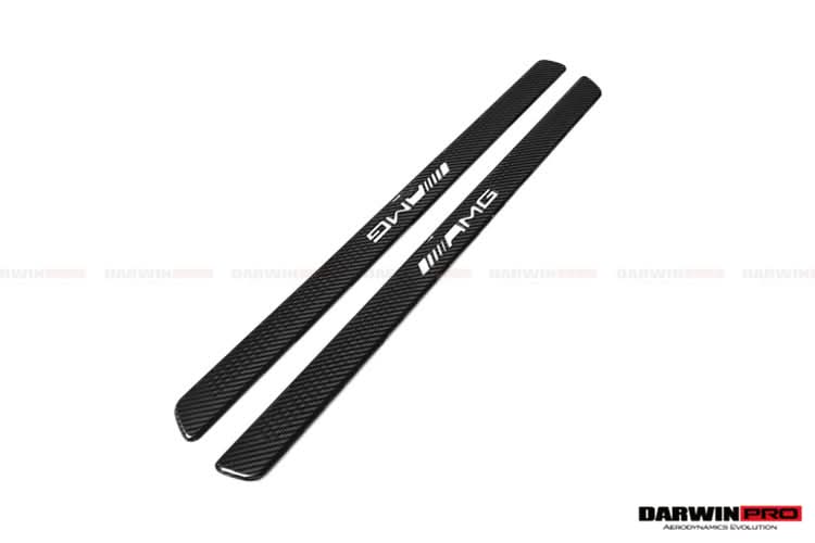 2014-2021 Mercedes Benz C217 S63 S65 AMG Coupe Autoclave Carbon Fiber Door Sills Steps Cover