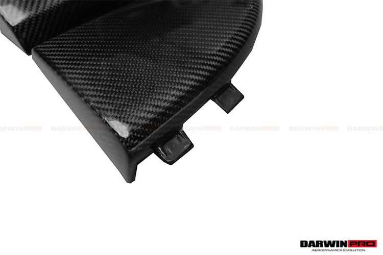 2014-2021 Mercedes Benz C217 S63 S65 AMG Coupe Carbon Fiber Rear Bumper Caps