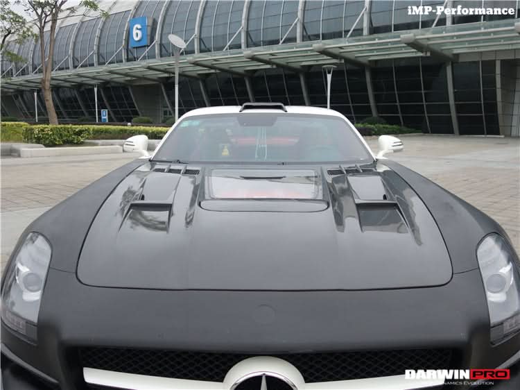 2010-2015 Mercedes Benz W197 SLS AMG IMP Performance Carbon Fiber Hood