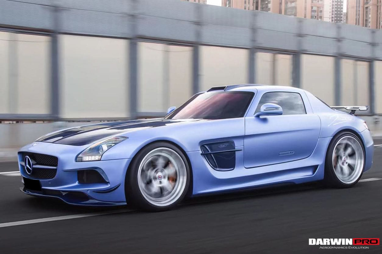 DarwinPRO 2010-2015 Mercedes Benz W197 SLS AMG BKSS Style Side Skirts & Fender