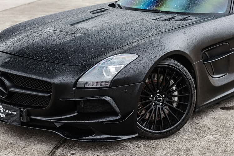 DarwinPRO 2010-2015 Mercedes Benz W197 SLS AMG BKSS Style Carbon Fiber Hood