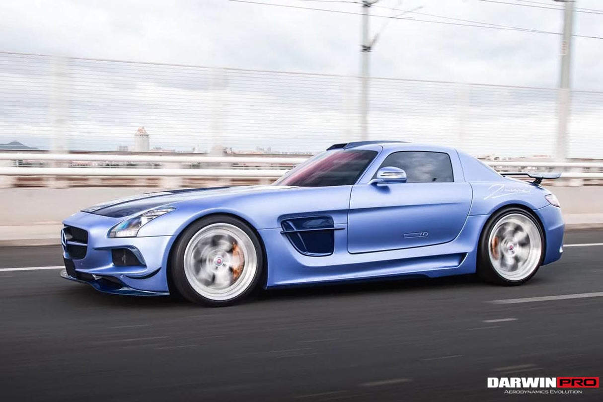 DarwinPRO 2010-2015 Mercedes Benz W197 SLS AMG BKSS Style Side Skirts & Fender