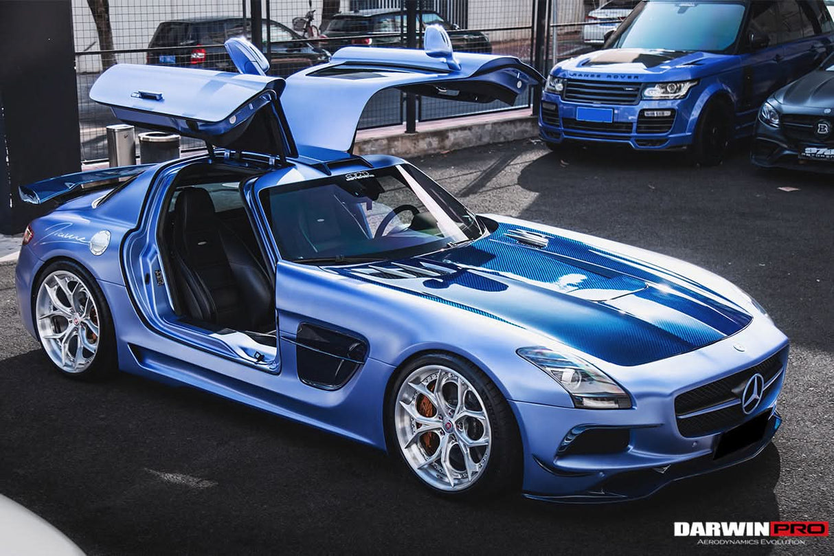 DarwinPRO 2010-2015 Mercedes Benz W197 SLS AMG BKSS Style Side Skirts & Fender