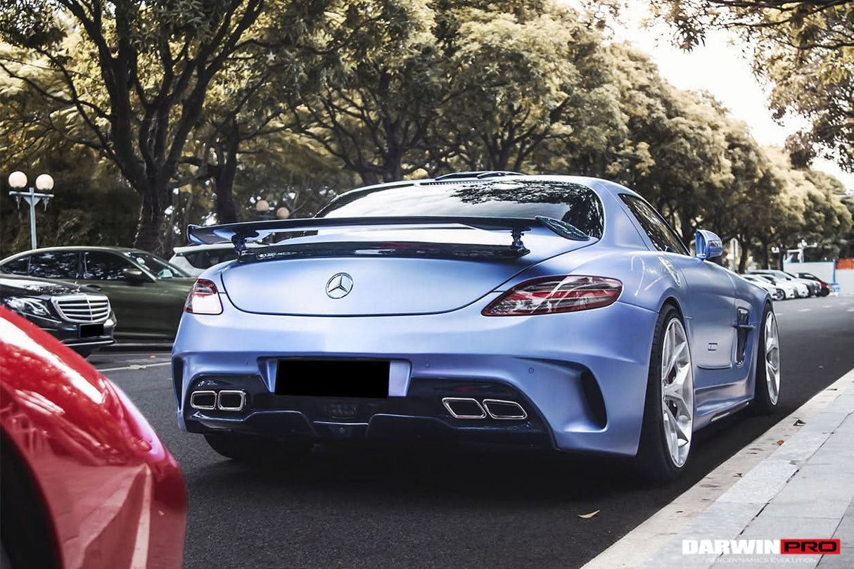 DarwinPRO 2010-2015 Mercedes Benz W197 SLS AMG BKSS Style Rear Bumper