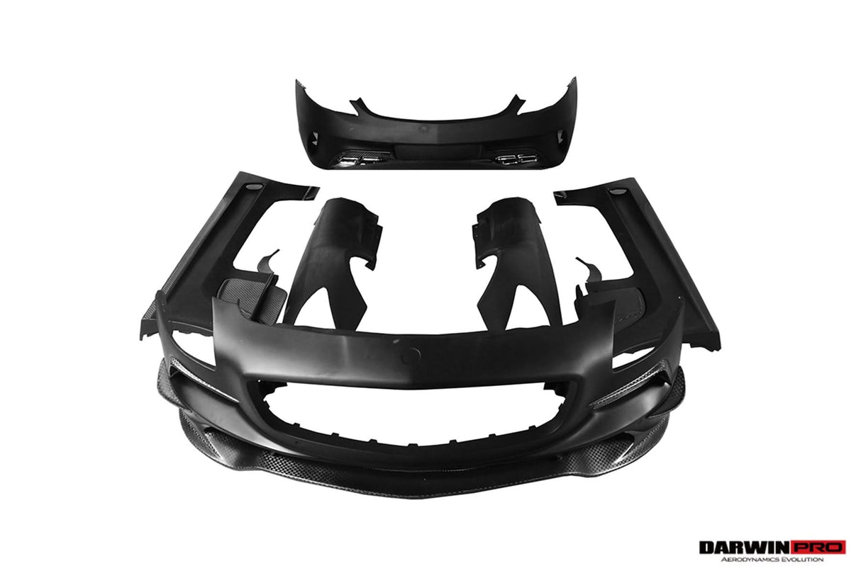 DarwinPRO 2010-2015 Mercedes Benz W197 SLS AMG BKSS Style Full Body Kit (Not Wide Kit)