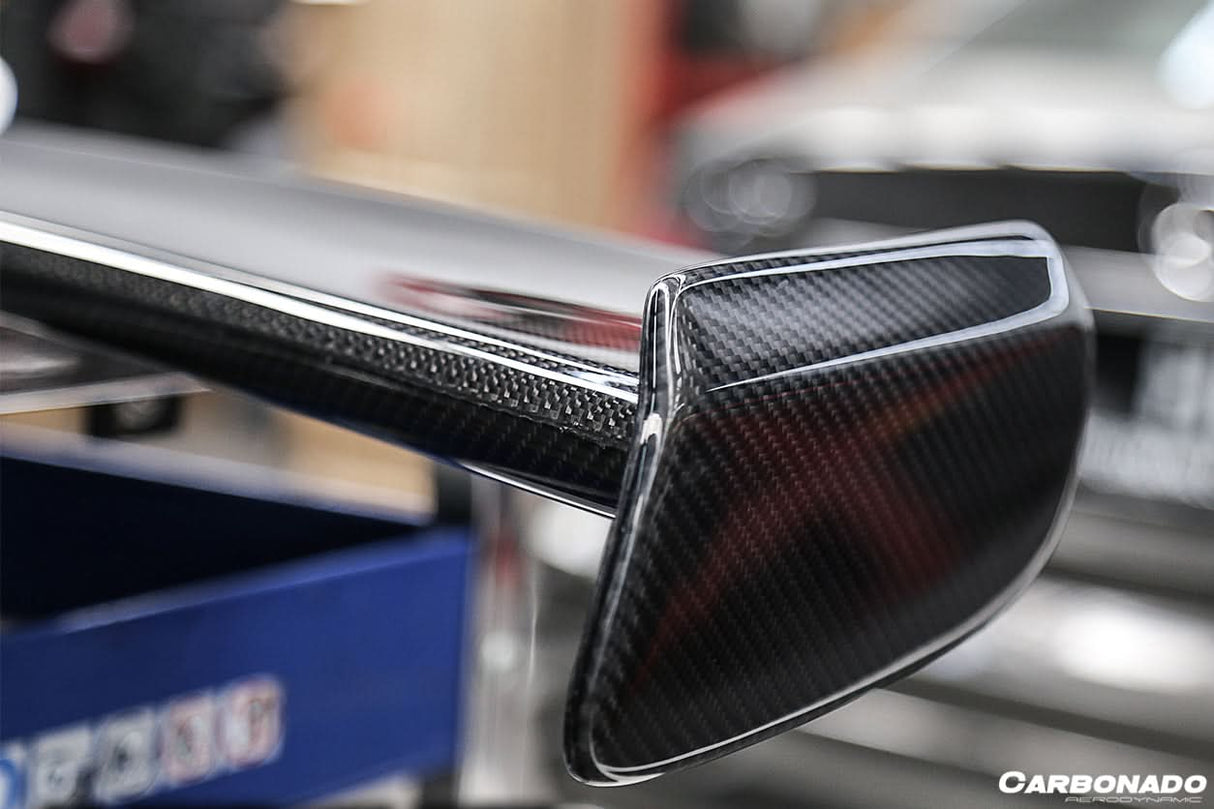 Mercedes Benz W204 C Class C63 AMG Sedan BKSS Style Carbon Fiber Trunk Spoiler