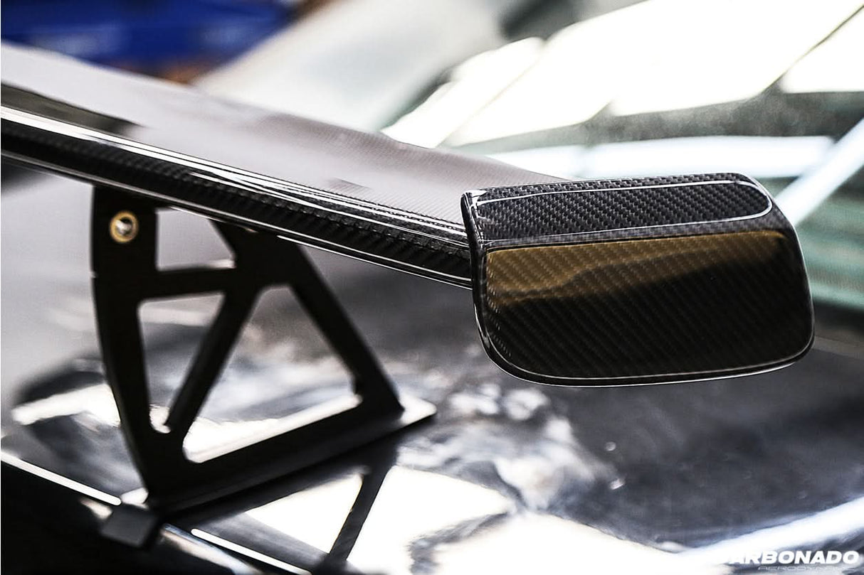 Mercedes Benz W204 C Class C63 AMG Sedan BKSS Style Carbon Fiber Trunk Spoiler