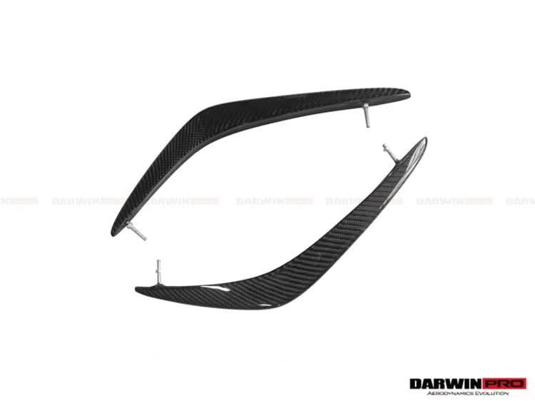 2008-2011 Nissan GTR R35 CBA Carbon Fiber Front Canards
