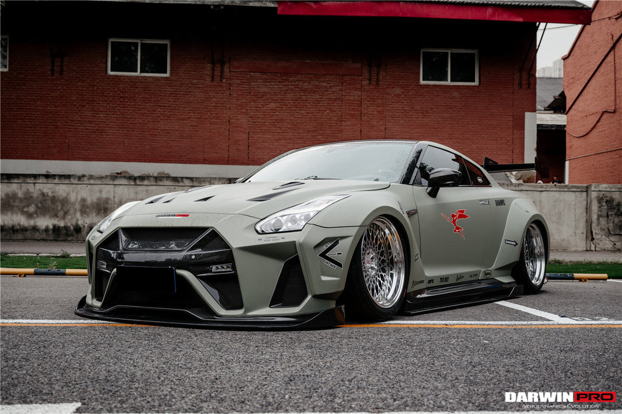 DarwinPRO 2008-2023 Nissan GTR R35 CBA DBA EBA BKSSII Style Front Bumper