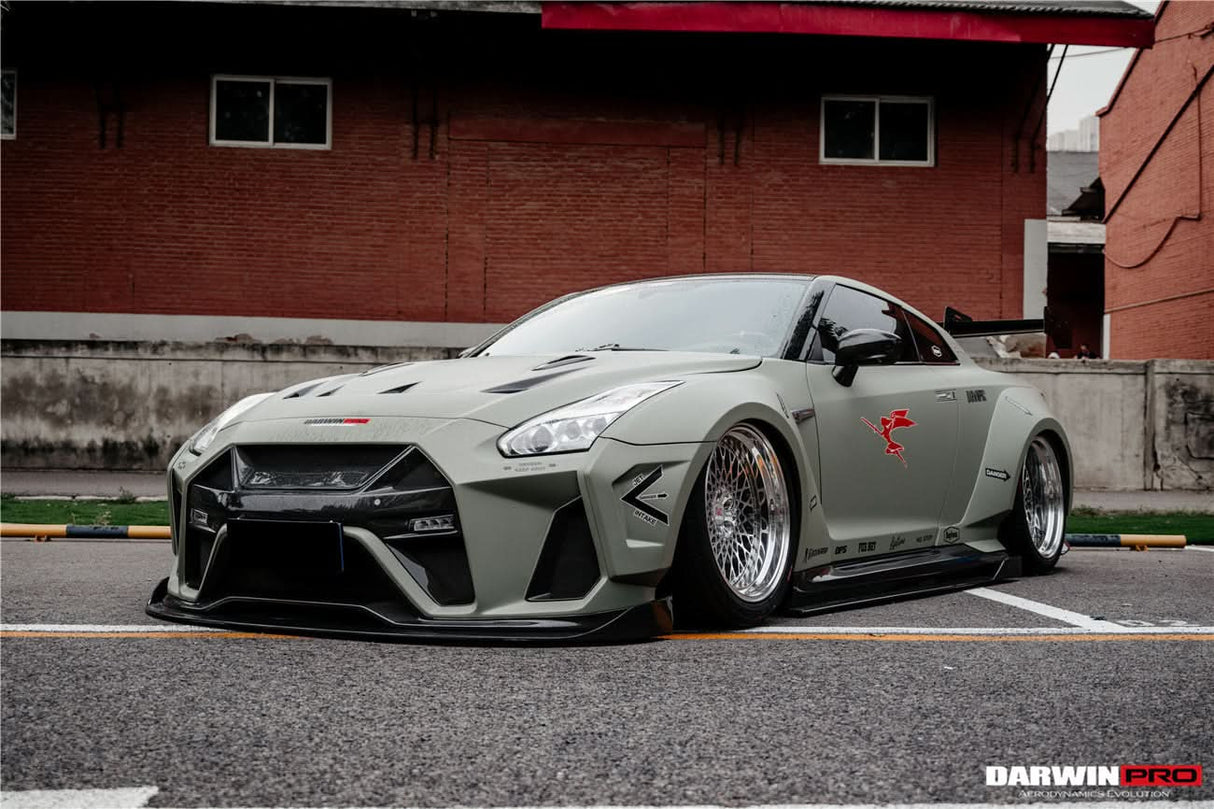 DarwinPRO 2008-2023 Nissan GTR R35 CBA DBA EBA BKSSII Style Front Bumper