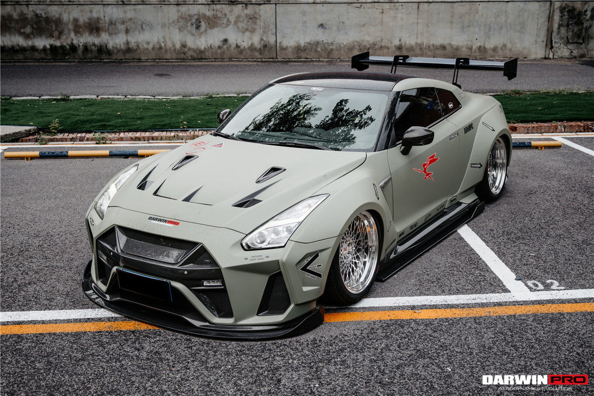 DarwinPRO 2008-2023 Nissan GTR R35 CBA DBA EBA BKSSII Style Front Bumper