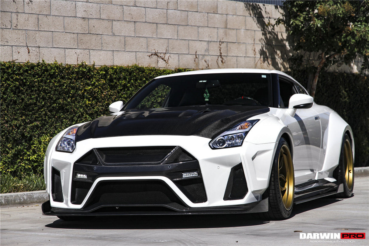 DarwinPRO 2008-2023 Nissan GTR R35 CBA DBA EBA BKSSII Style Front Bumper