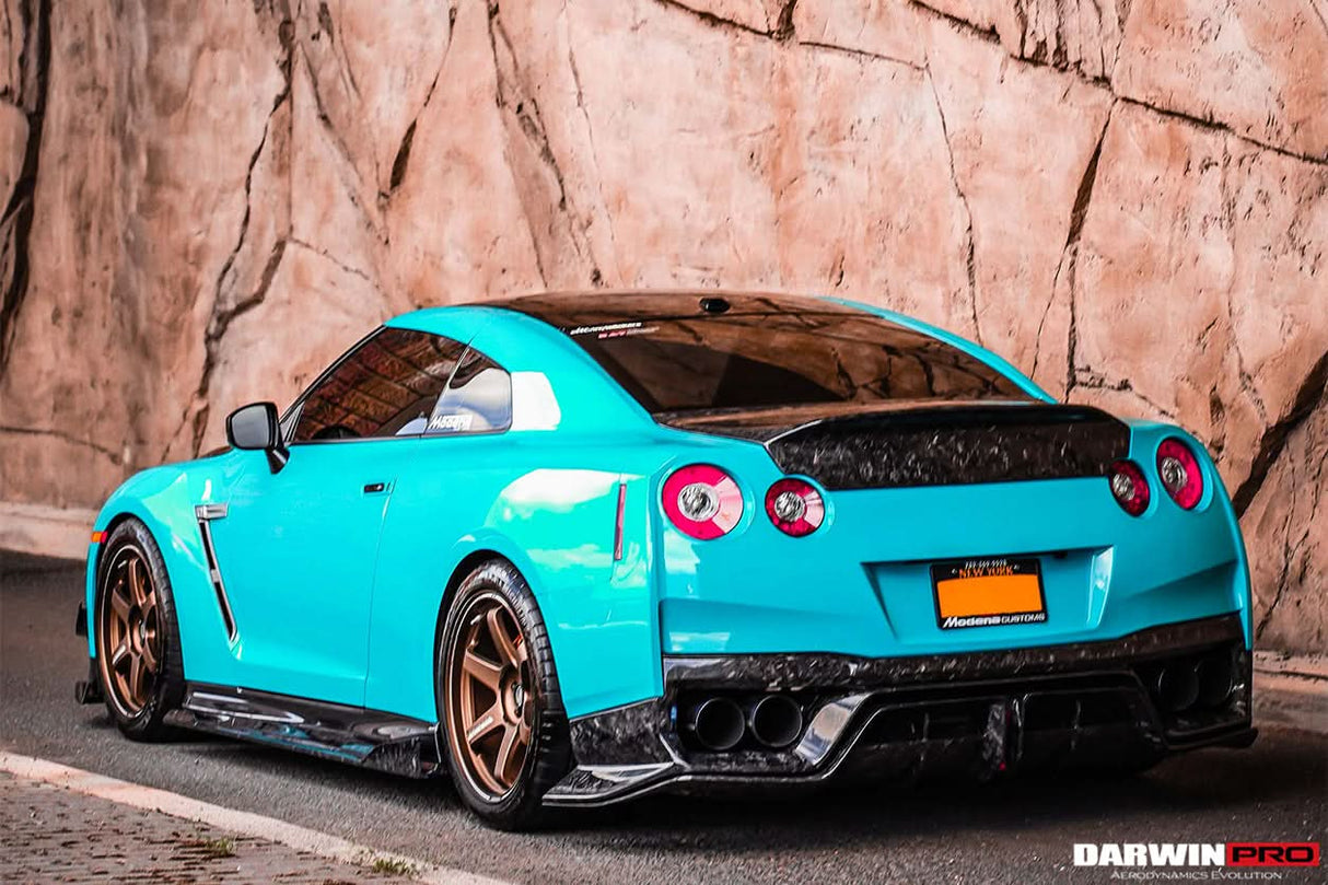 2008-2023 Nissan GTR R35 EBA BKSS Style Carbon Fiber Side Skirts