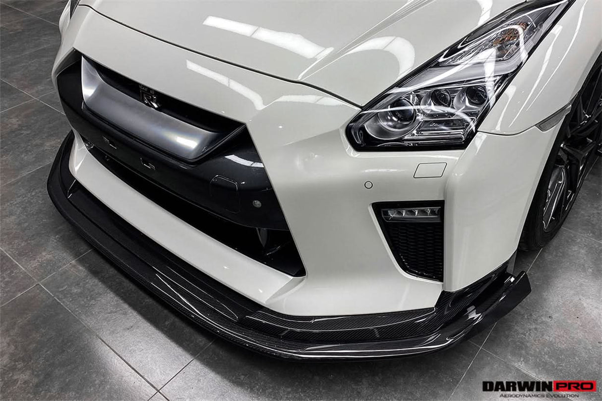 2017-2023 Nissan GTR R35 EBA BKSS Style Carbon Fiber Front Lip