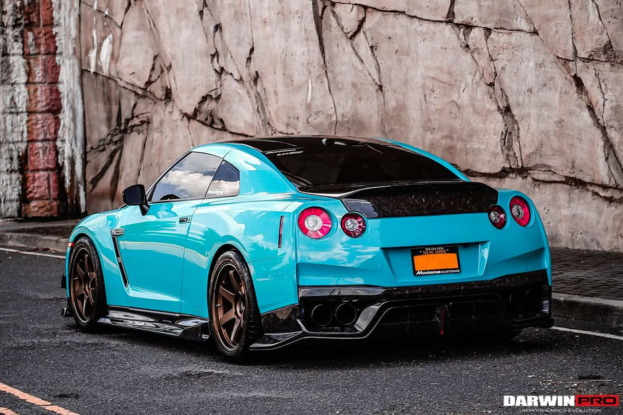 2008-2023 Nissan GTR R35 EBA BKSS Style Carbon Fiber Side Skirts
