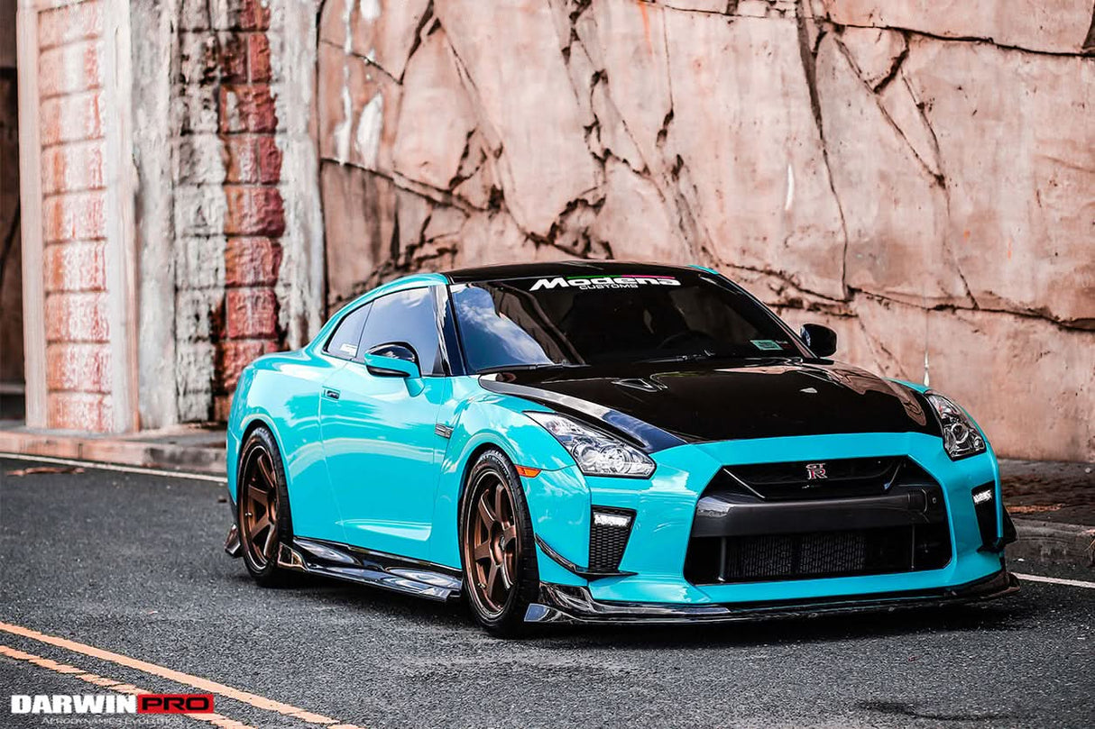 2008-2023 Nissan GTR R35 EBA BKSS Style Carbon Fiber Side Skirts