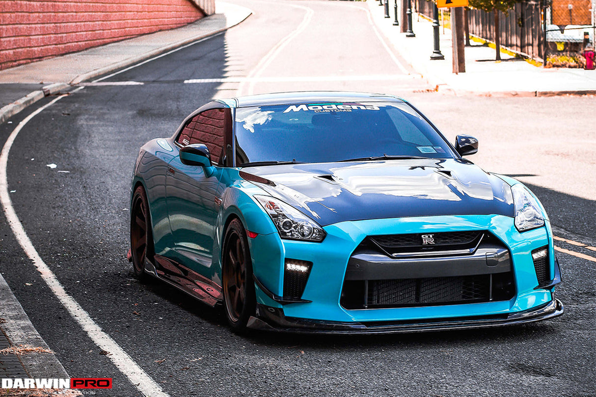 2017-2023 Nissan GTR R35 EBA BKSS Style Carbon Fiber Front Lip