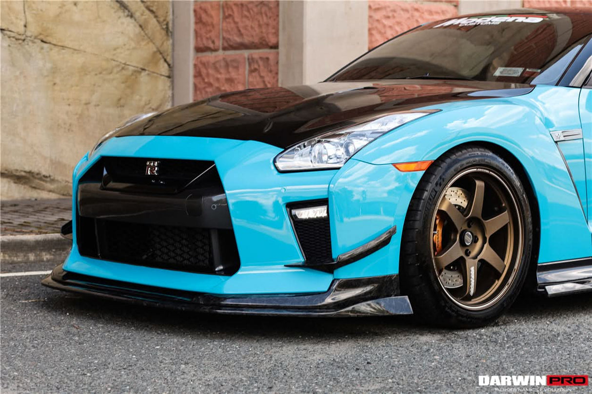 2017-2023 Nissan GTR R35 EBA BKSS Style Carbon Fiber Front Lip